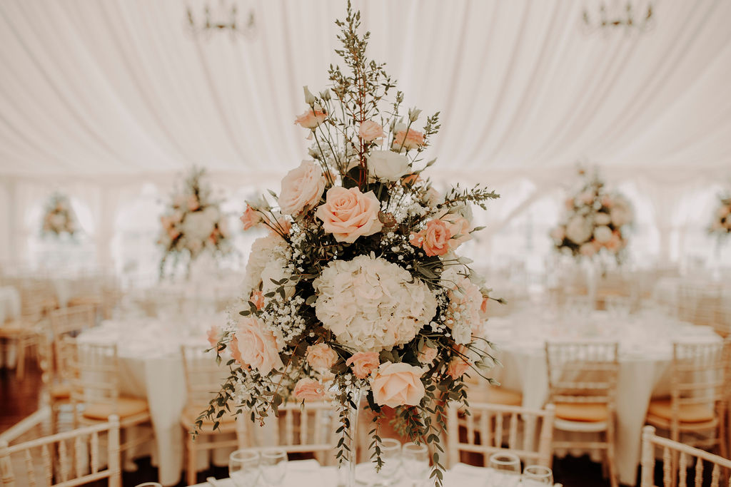 glencorse house wedding flowers