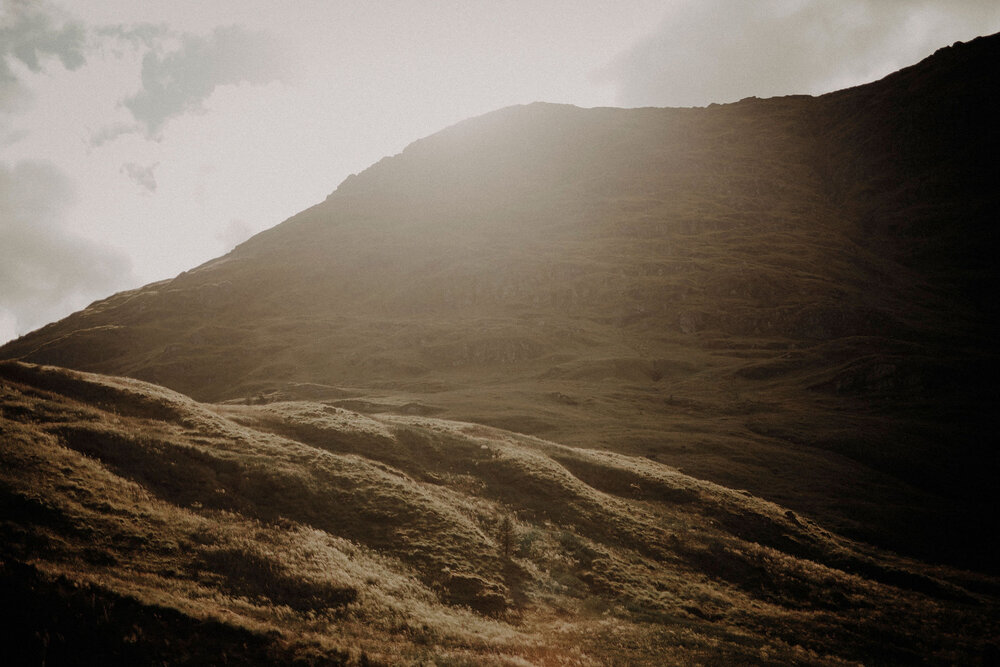  Golden Hour in Scottish highlands 