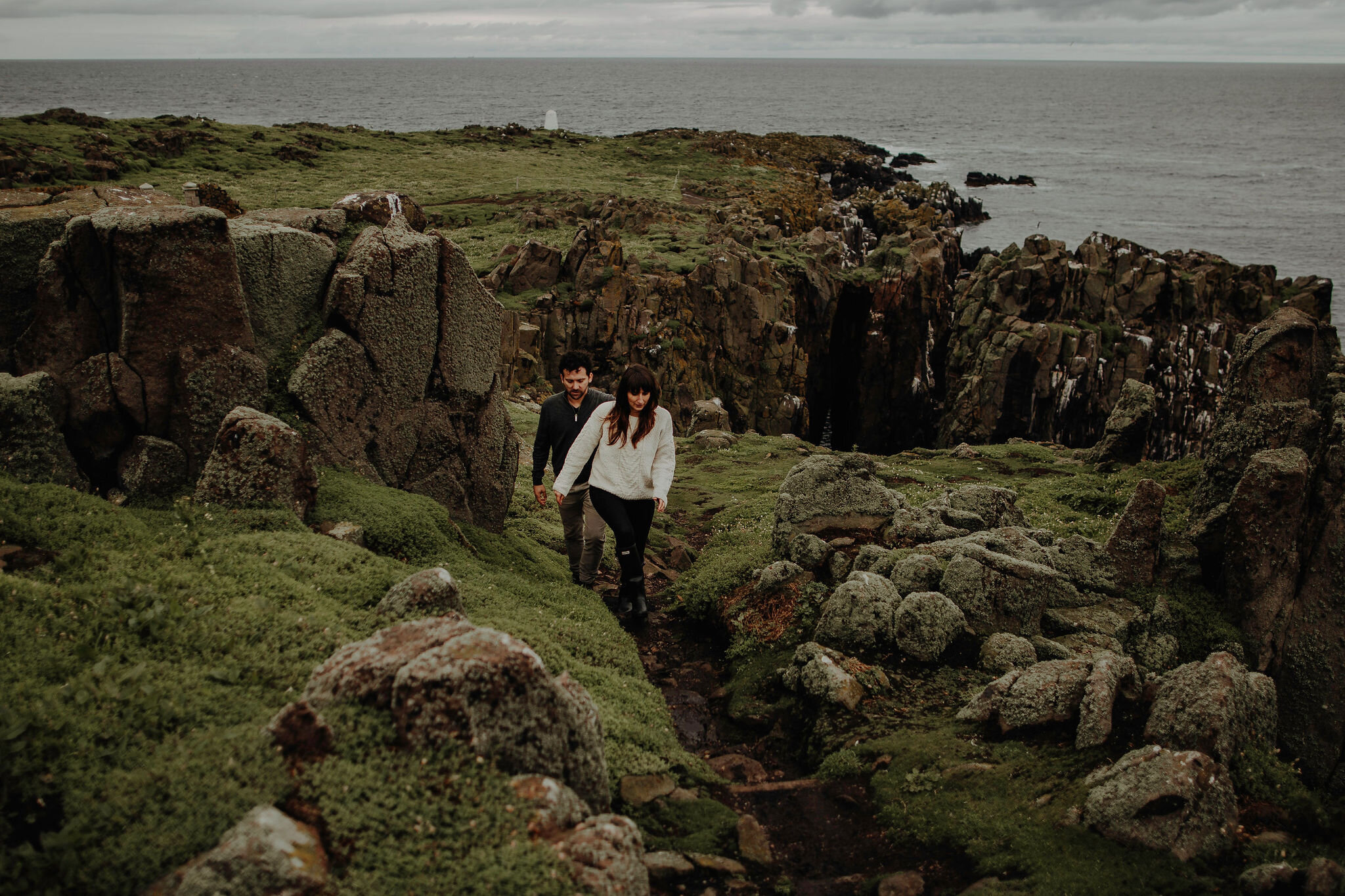 May Princess photo blog couple puffins Isle of May