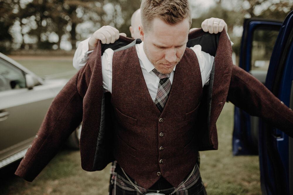  The cow shed Crail wedding photos 