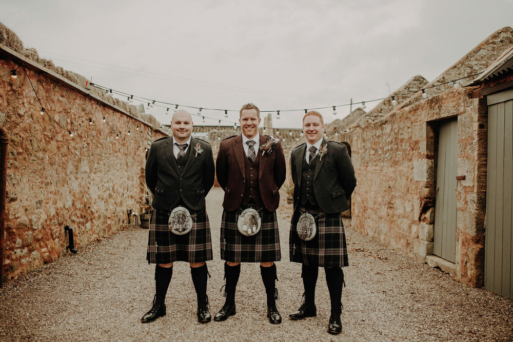  The cow shed Crail wedding photos 