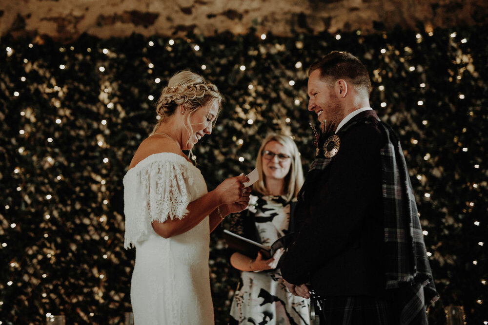  The cow shed Crail wedding photos 