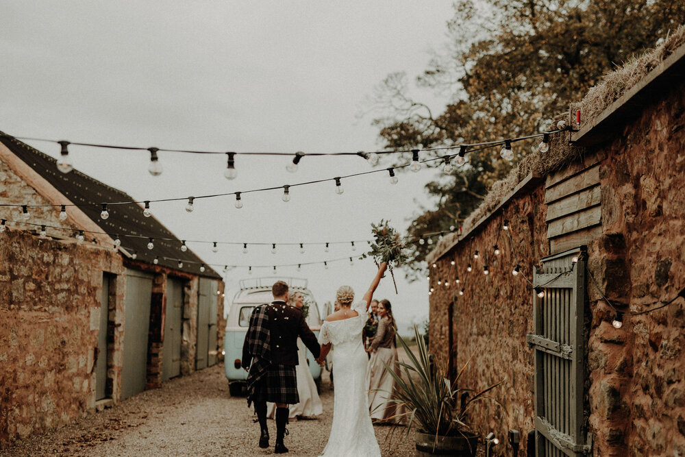  The cow shed Crail wedding photos 