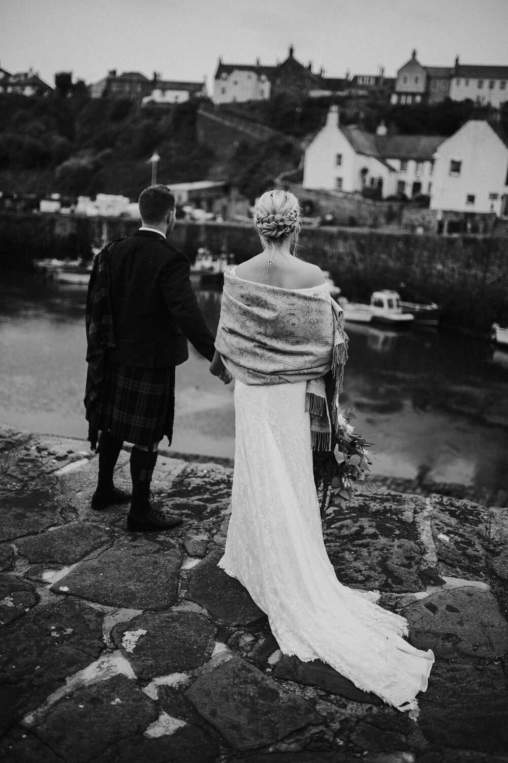  The cow shed Crail wedding photos 