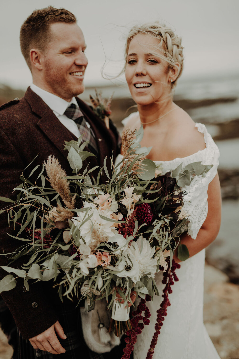  The cow shed Crail wedding photos 