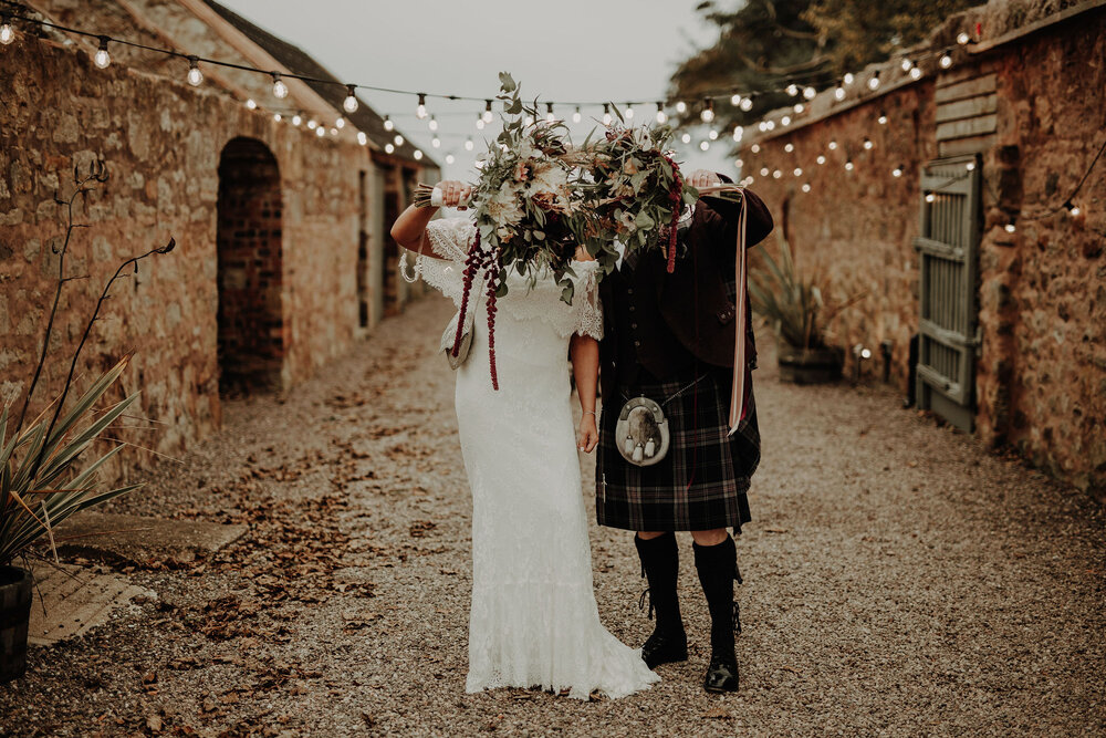  The cow shed Crail wedding photos 