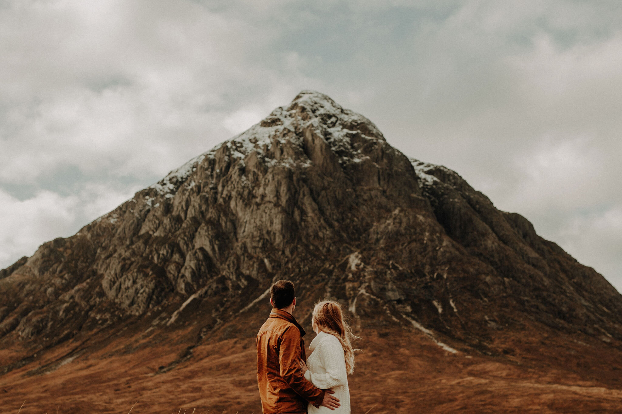  US couple in Scottish Highlands 