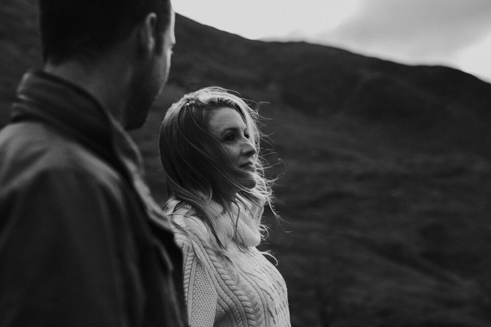  US couple in Scottish Highlands 