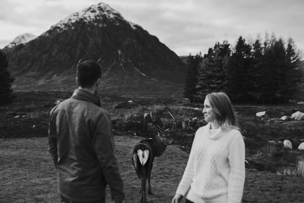  US couple in Scottish Highlands 