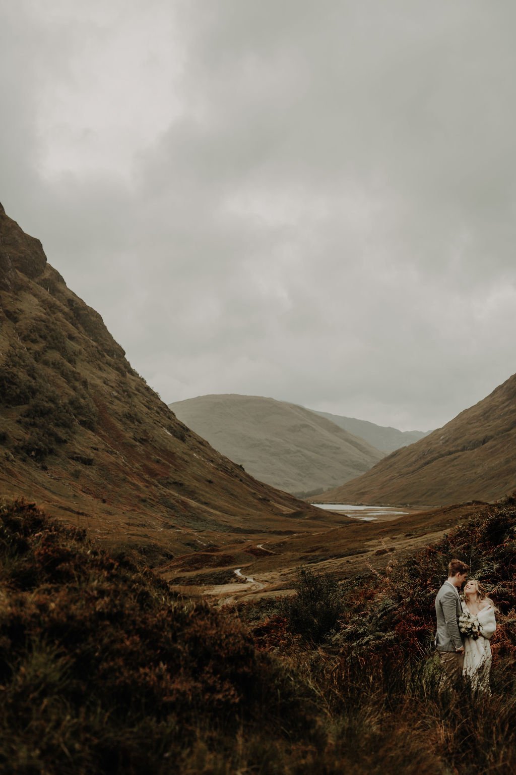  Glencoe Wedding autumn elopement Scotland 