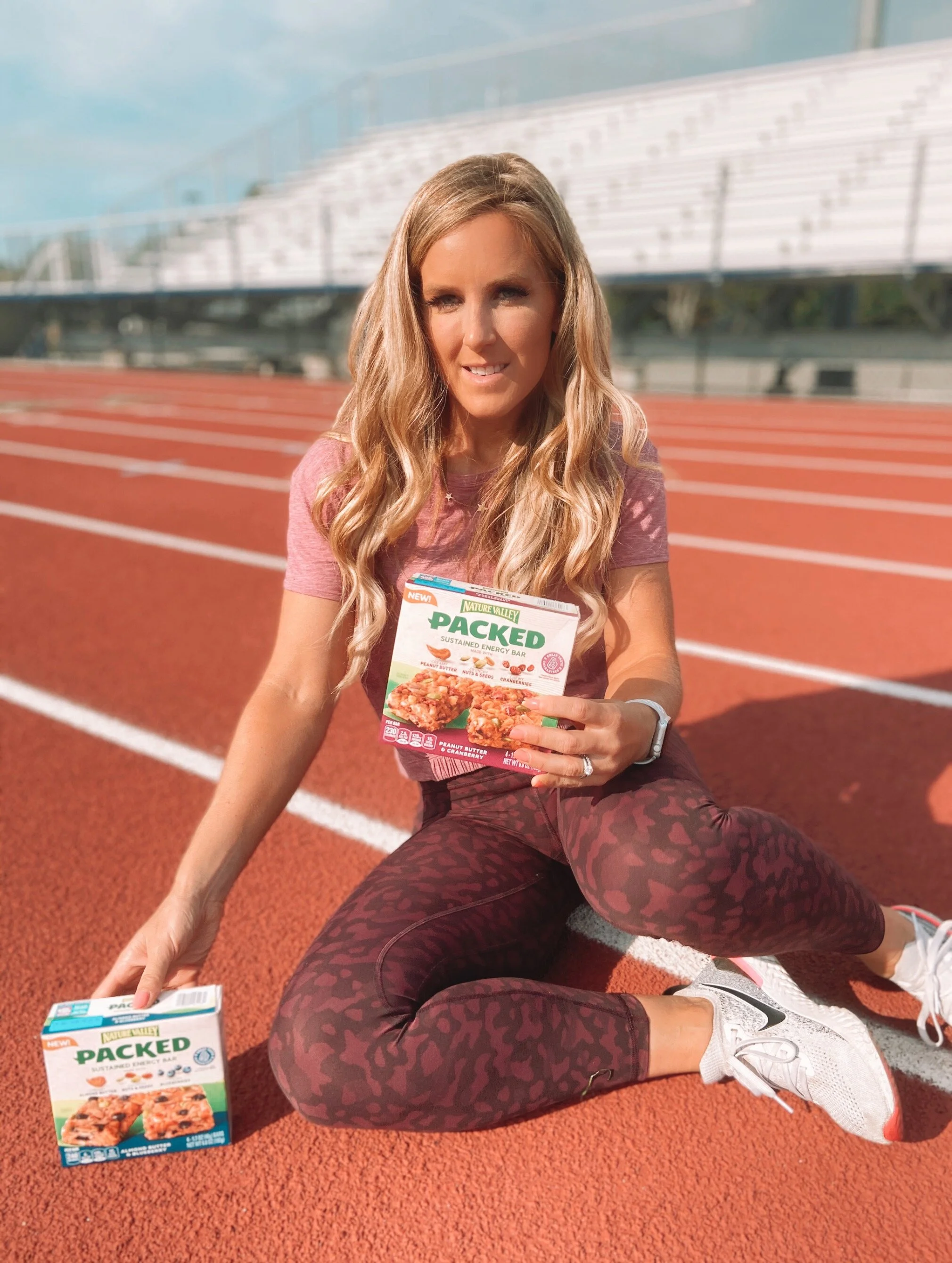 Talking Snacks Nature Valley Packed Sustained Energy Bars Peanut Butter Blondie