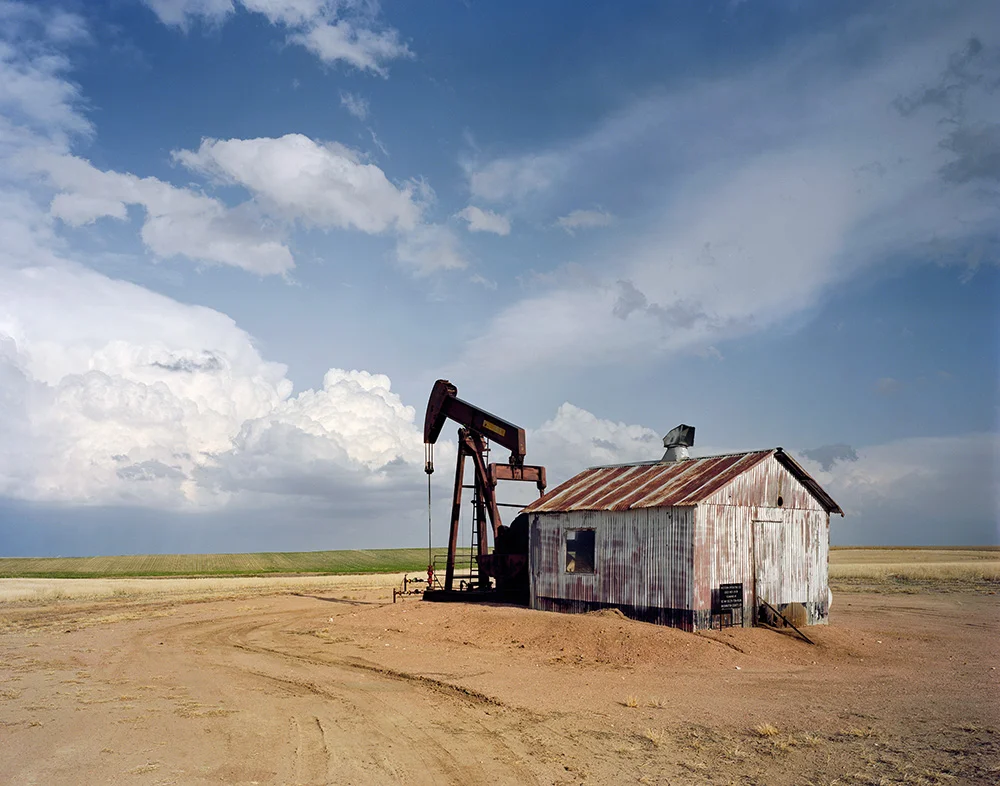 Pumpjack and Storm Cell