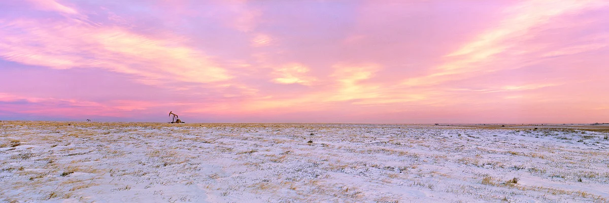 "Oil Field Sunset" - Prints available.
