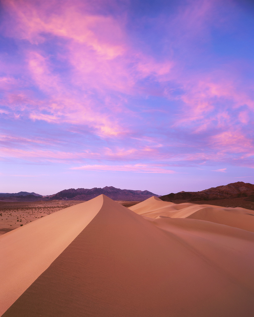 “Ibex Colors” – A wild sunset over the remote Ibex Dunes. Prints available.