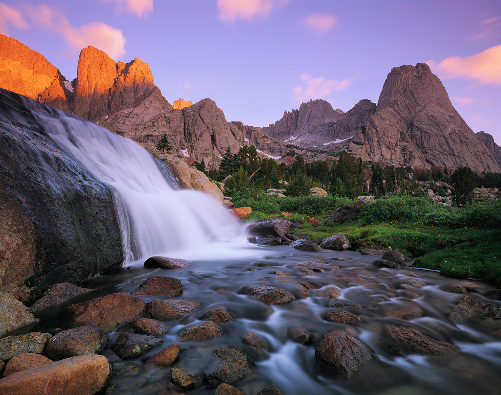 "Water and Towers" - An image made with the very lightweight and affordable Intrepid 4x5 camera. In the end the camera body has no effect on image quality. Velvia 50, 75mm Super Angulon lens - 10 seconds at f32, 2 stop soft GND filter.