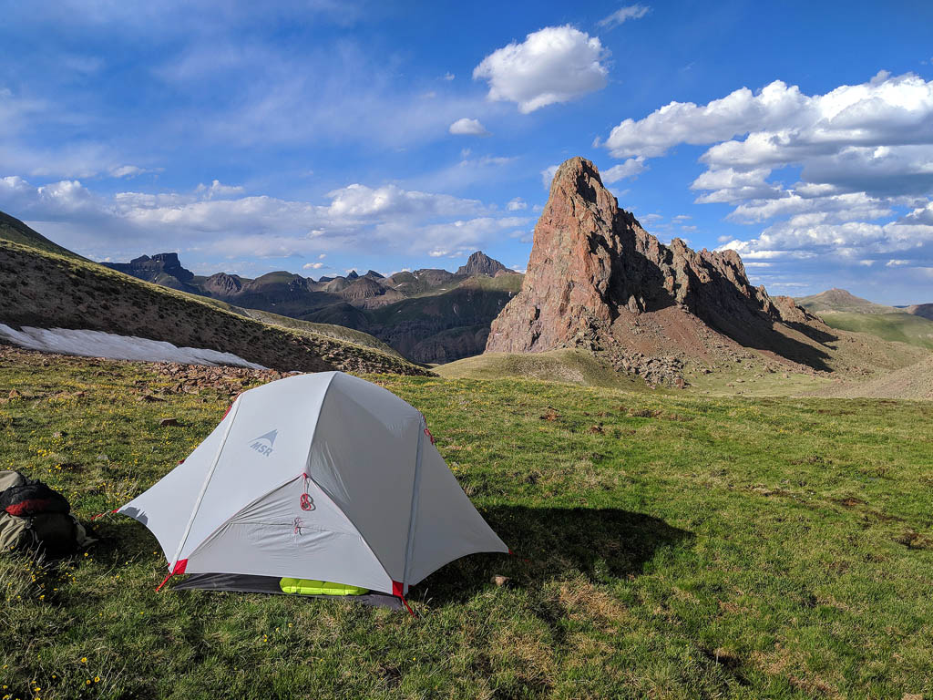Nothing beats the rewards of hiking into the wilderness! Views like this makes it all worth the effort.