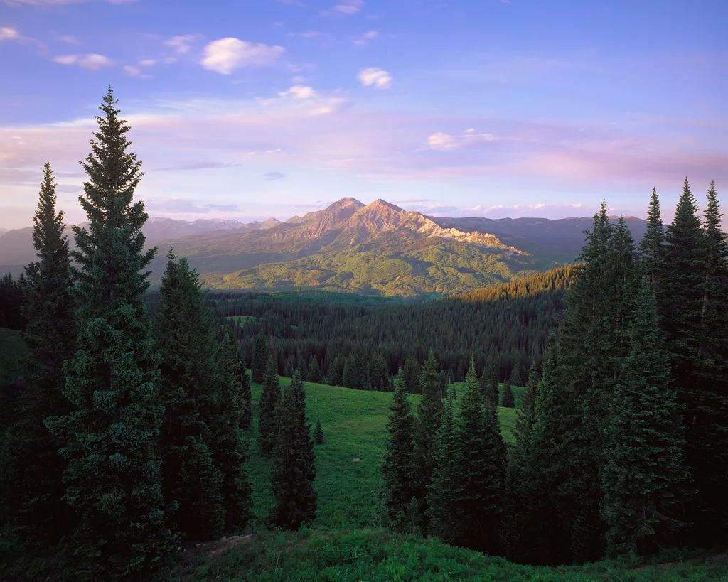 “Ruby Range Sunset” - This image kicked off the start of my summer backpacking season in June. The symmetry of the distant mountain range and groupings of pine work perfectly together. The stunning scenery and solitude makes this one of my favorite views in the state. Prints Available.