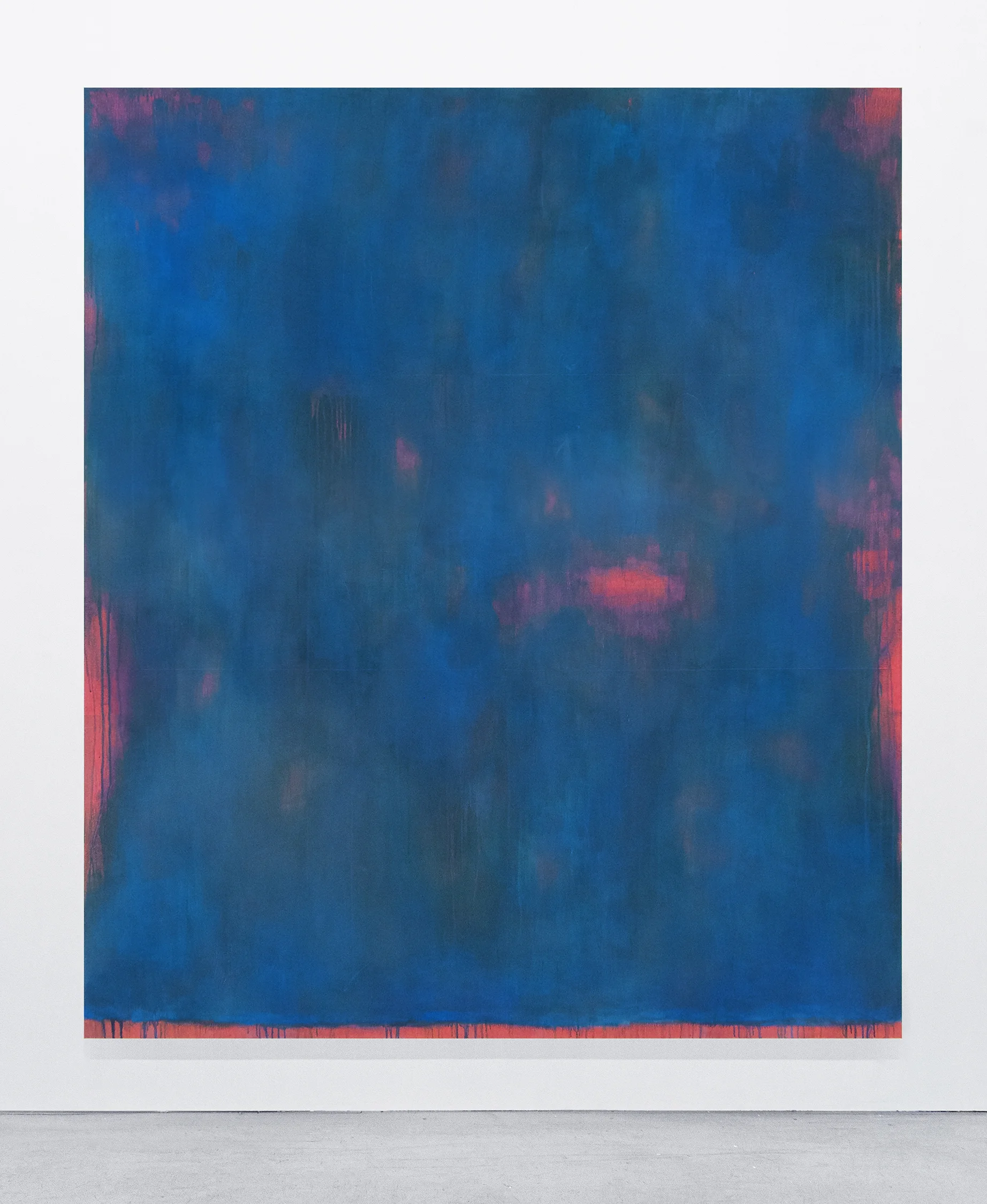 Kasper Sonne THM (The New York Times International Edition, Tuesday, May 28 and Wednesday, May 29, 2019) 2019 Newspaper collage and acrylic paint on linen 72 x 60 inches