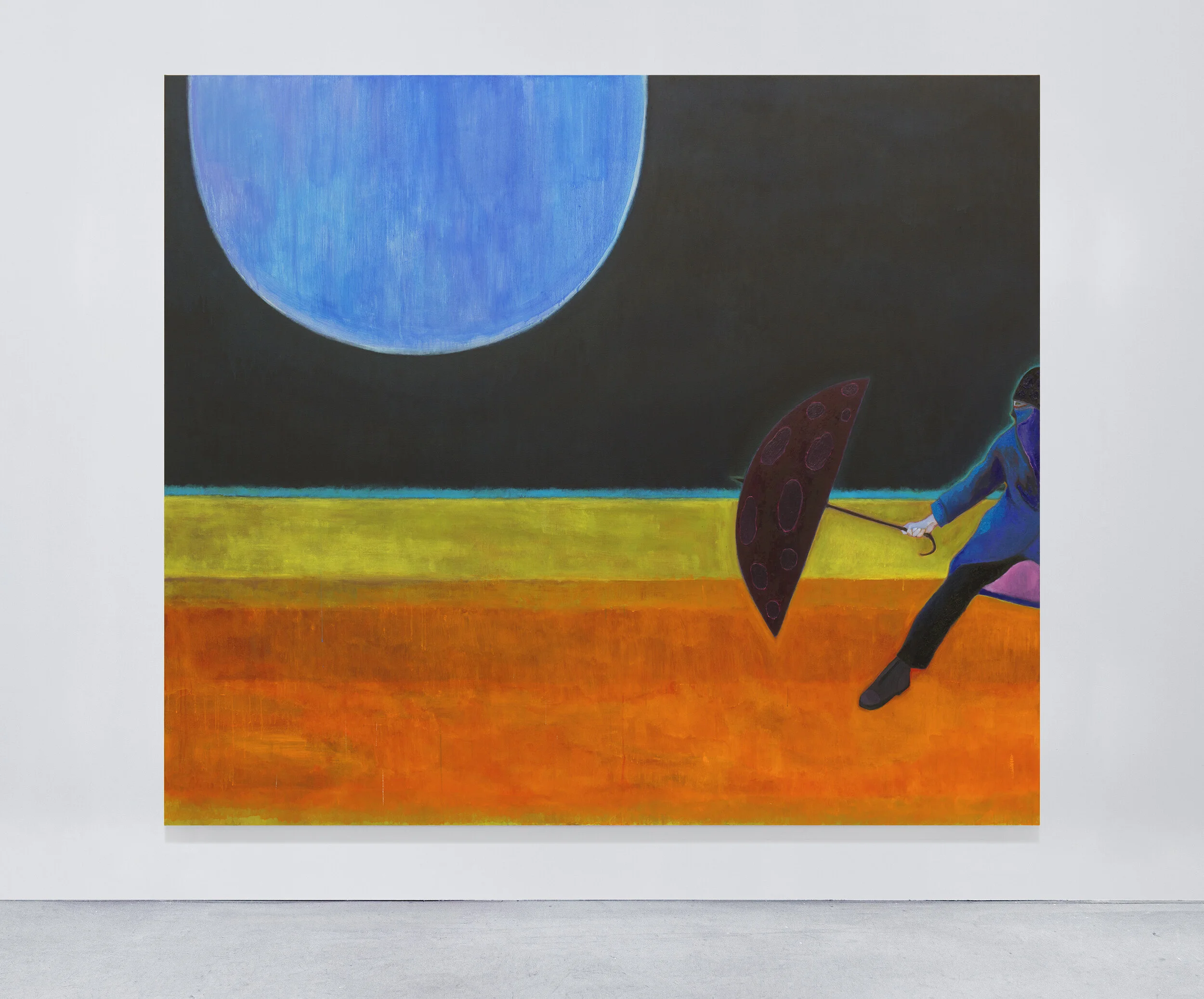  Kasper Sonne Pneuma 2020 Oil on linen 84 x 72 inches / 213 x 183 cm 