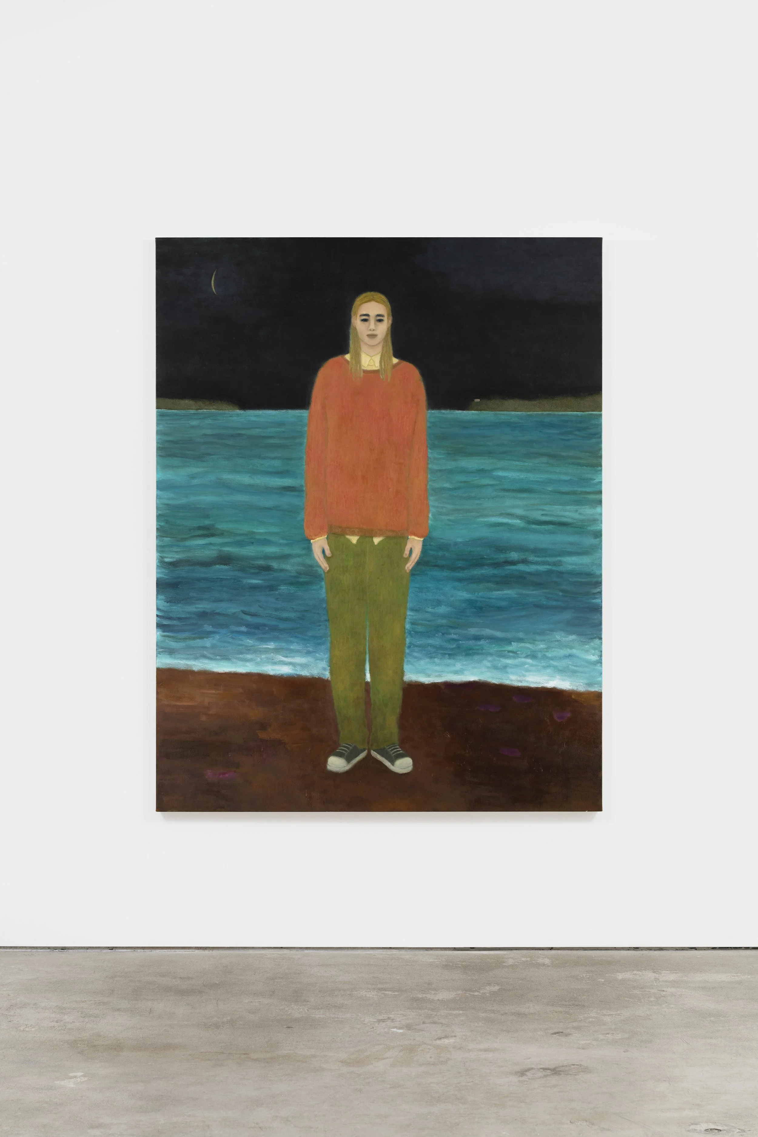  Kasper Sonne Crescent Moon 2025 Oil on canvas 200 x 155 cm 78.74 x 61 in 