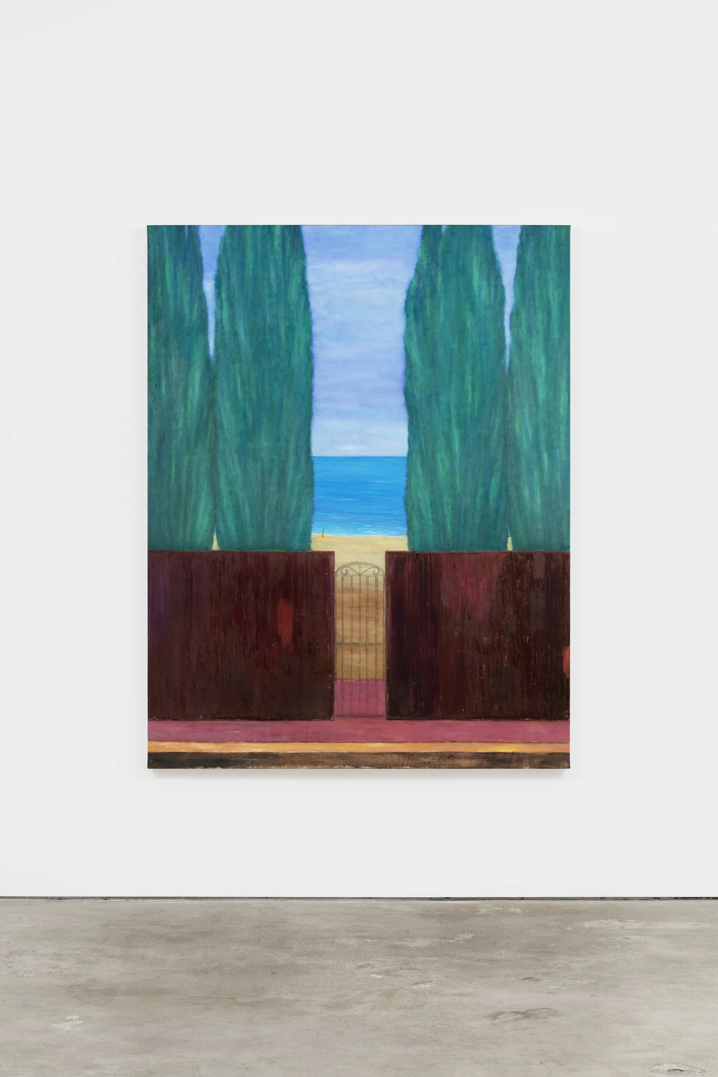  Kasper Sonne The Gate (I) 2025 Oil on canvas 200 x 155 cm 78.74 x 61 in 