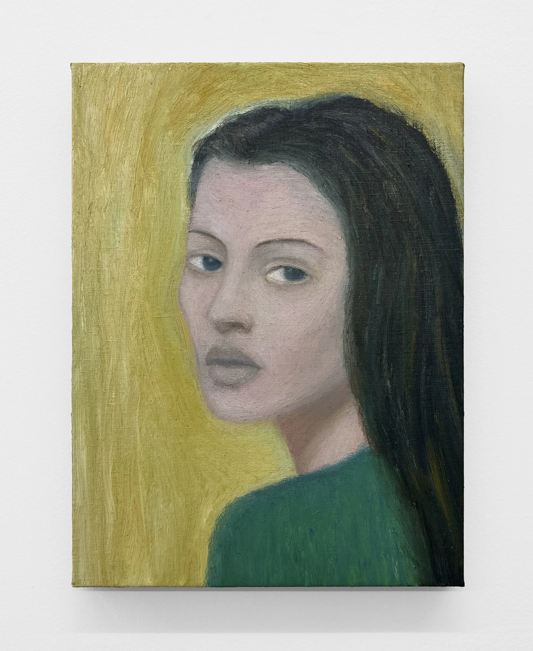  Kasper Sonne Small Portrait 2026 Oil on linen 40 x 30 cm 15.74 x 11.81 in 