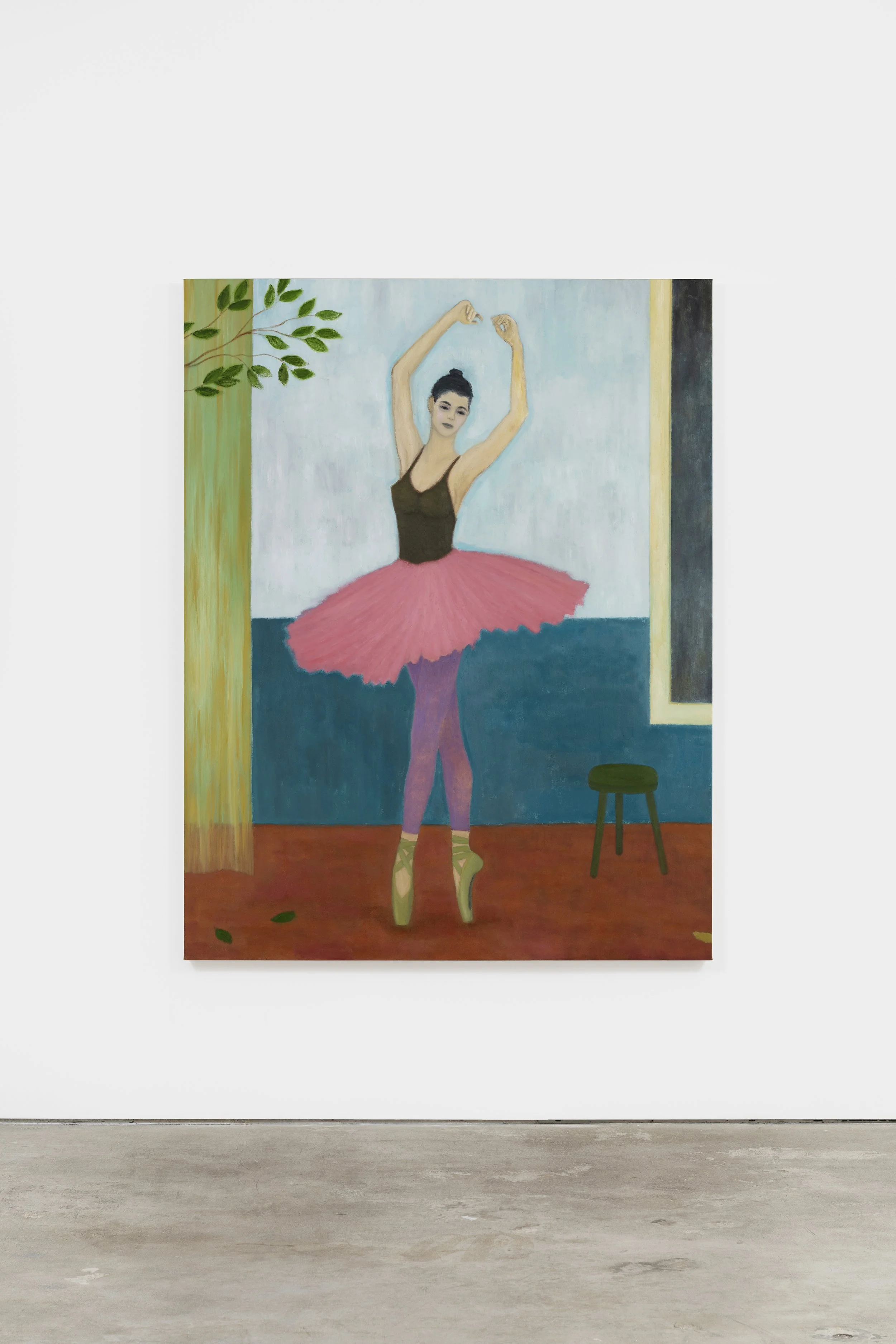  Kasper Sonne Ballerina 2025 Oil on canvas 200 x 155 cm 78.74 x 61 in 