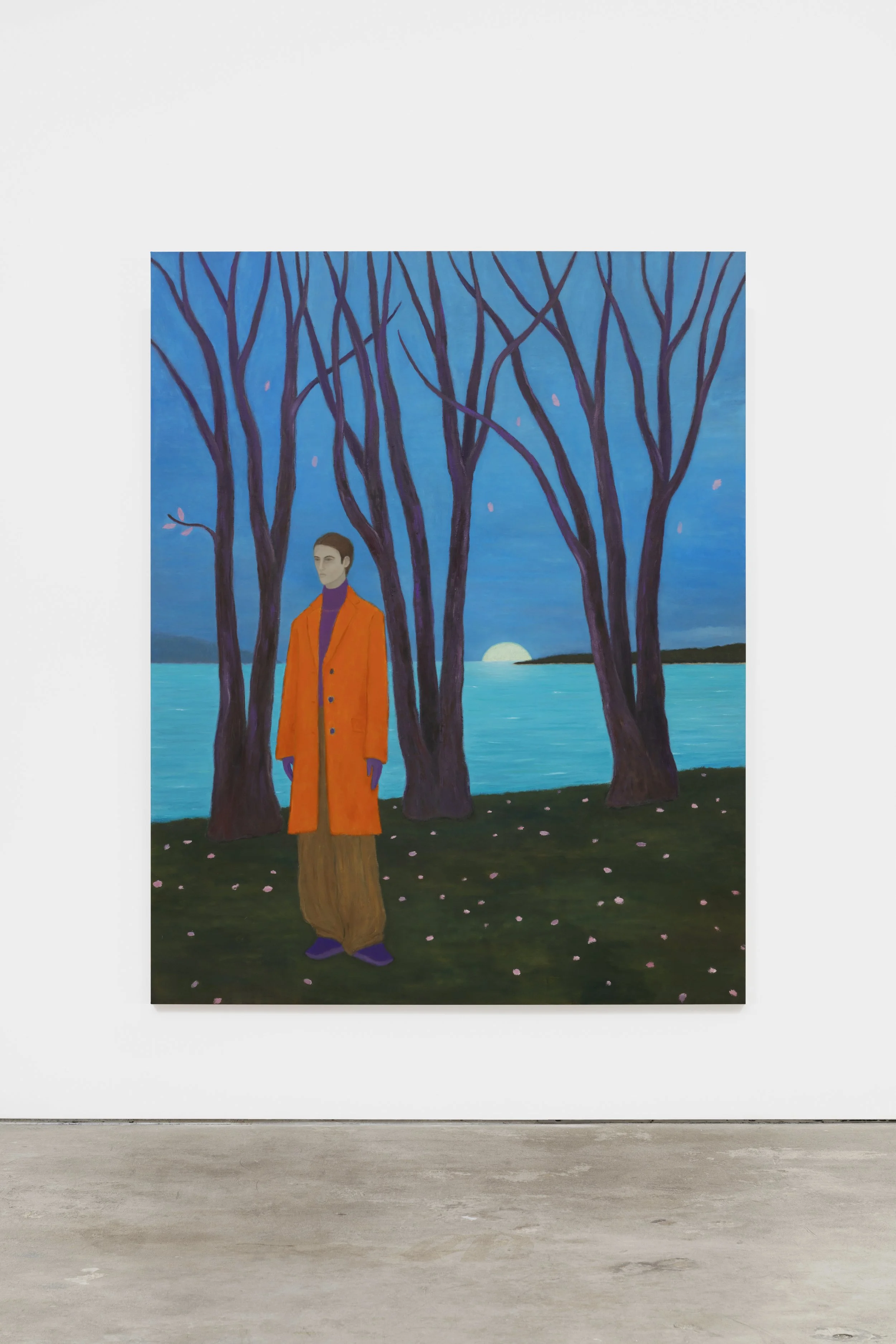  Kasper Sonne Vampire 2026 Oil on linen 220 x&nbsp;170 cm 86.61 x&nbsp;66.93 in 