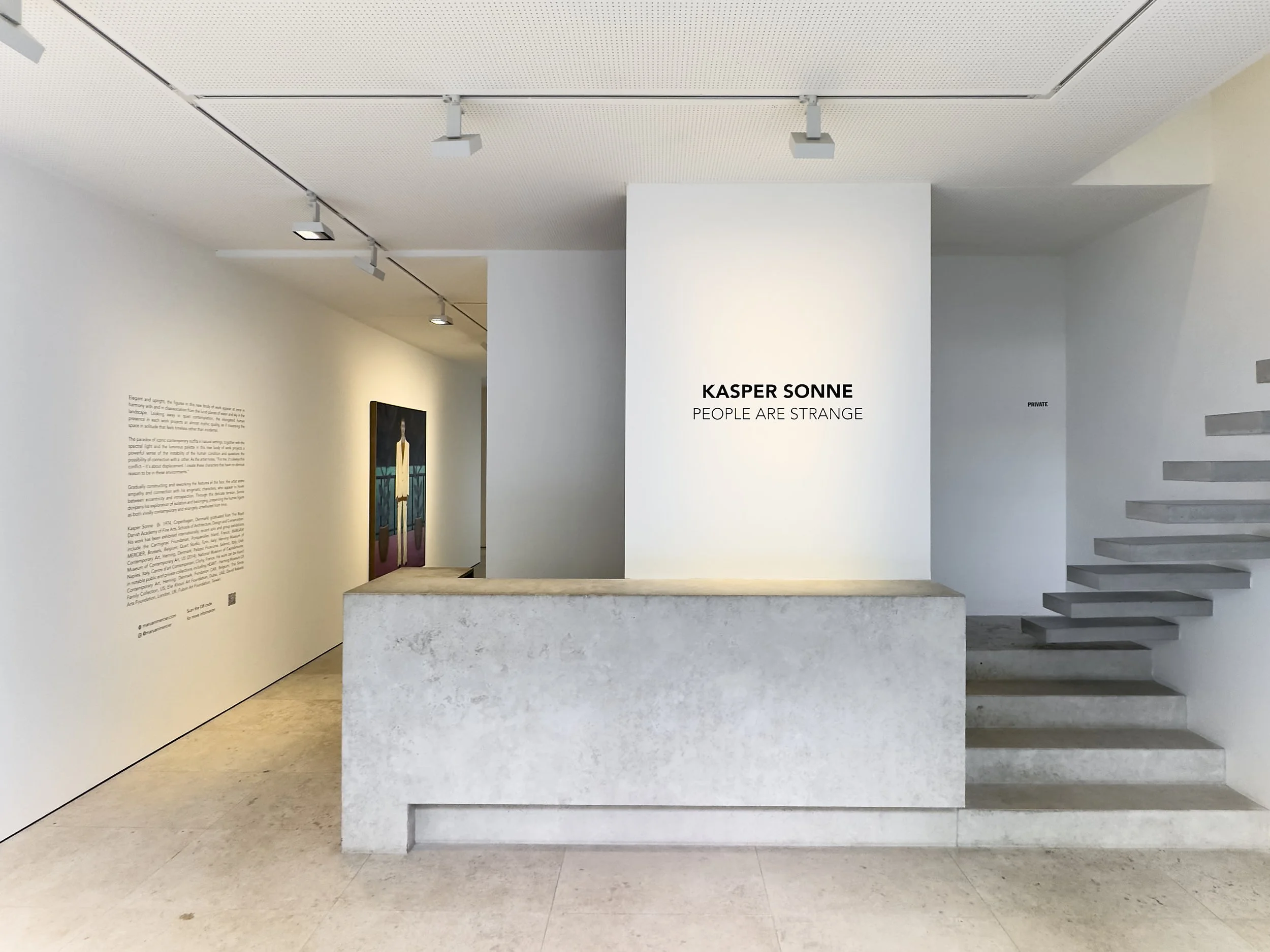  Kasper Sonne People Are Strange 2026 Installation View Maruani Mercier, Brussels, Belgium 