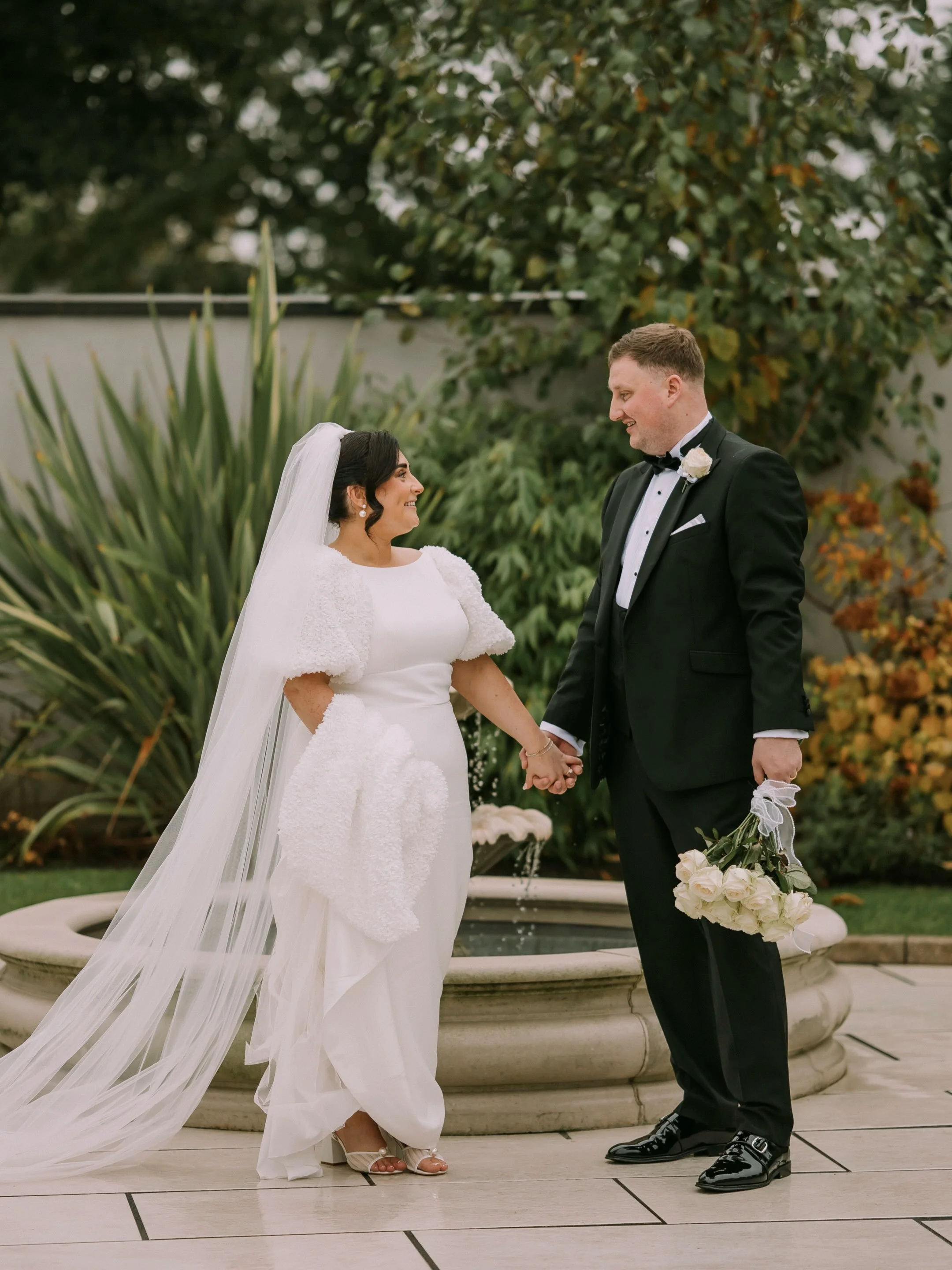 Mr &amp; Mrs Stewart at the @redhursthotel in Giffnock 💗 

What can I say about this pair and their special day. It was the start of the wild weather that we had over the weekend! But nothing could dampen the love, happiness and emotions of their sp