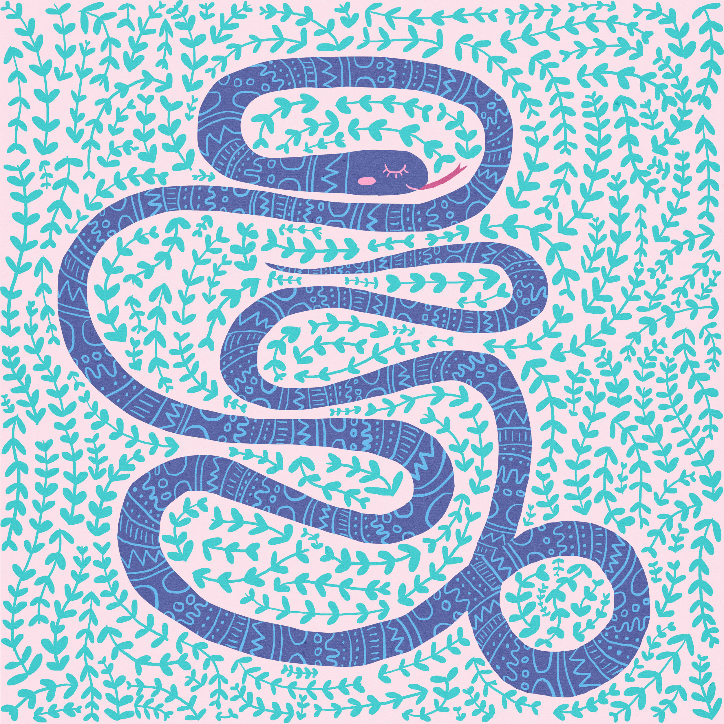 silly snake by katie kerpel