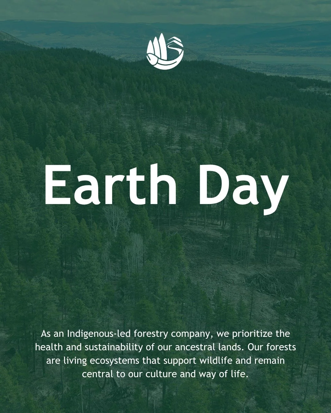 🌍 Happy Earth Day from Ntityix Resources! As an Indigenous-led forestry company, we prioritize the health and sustainability of our ancestral lands. Our forests are living ecosystems that support wildlife and remain central to our culture and way of