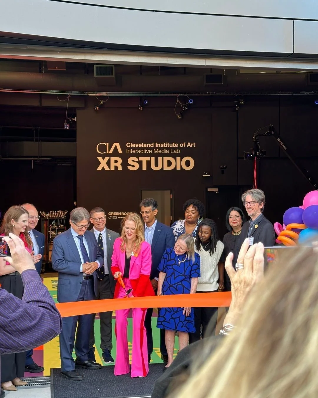 🎉✨ Major congratulations to the Cleveland Institute of Art, President Kathryn Heidemann, and the Cleveland Foundation on the incredible new Interactive Media Lab at the Midtown Collaboration Center!

This is what community partnership looks like 💪 