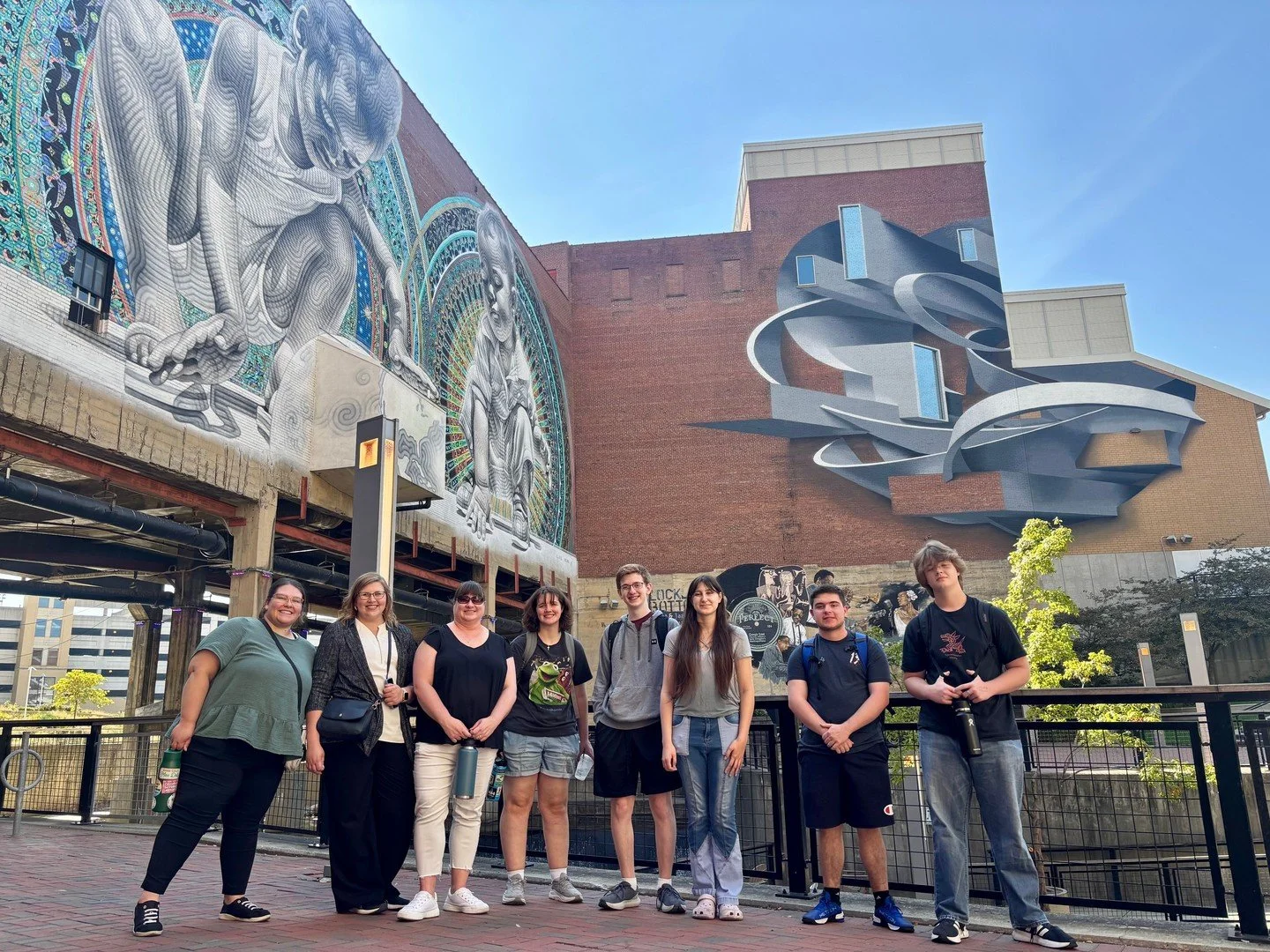Last week we welcomed students from The University of Akron&rsquo;s EX[L] Center for an educational tour of our creative placemaking initiatives!

Executive Director Heather Meeker guided them through Clayton Bailey's World of Wonders museum in the P