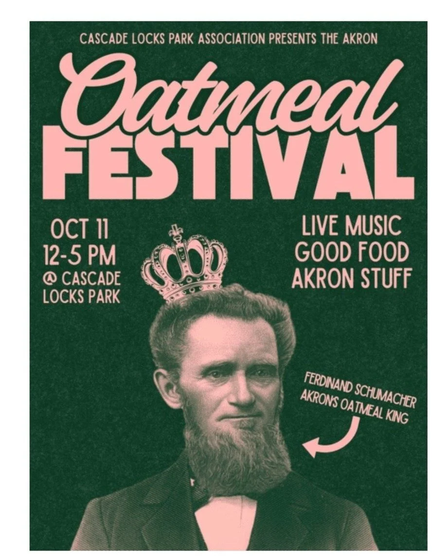 🎉 Win a limited edition Curated Storefront Oatmeal sweatshirt!

Stop by our table at the Oatmeal Festival to check out what's new at Curated Storefront and Clayton Bailey's World of Wonders museum.

Sign up for our monthly newsletter at our table an