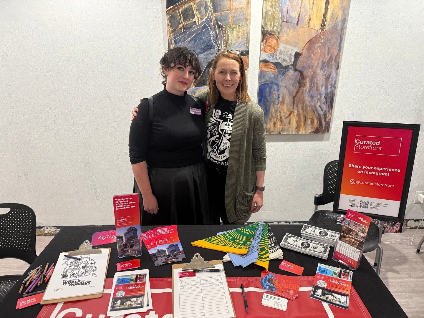 We had such a wonderful time at the Artist Open House: Mix &amp; Meet hosted by @summitartspace at @myersschoolofart! 🎨✨

A huge thank you for inviting us to be part of this inspiring event connecting local artists, arts organizations, and creative 