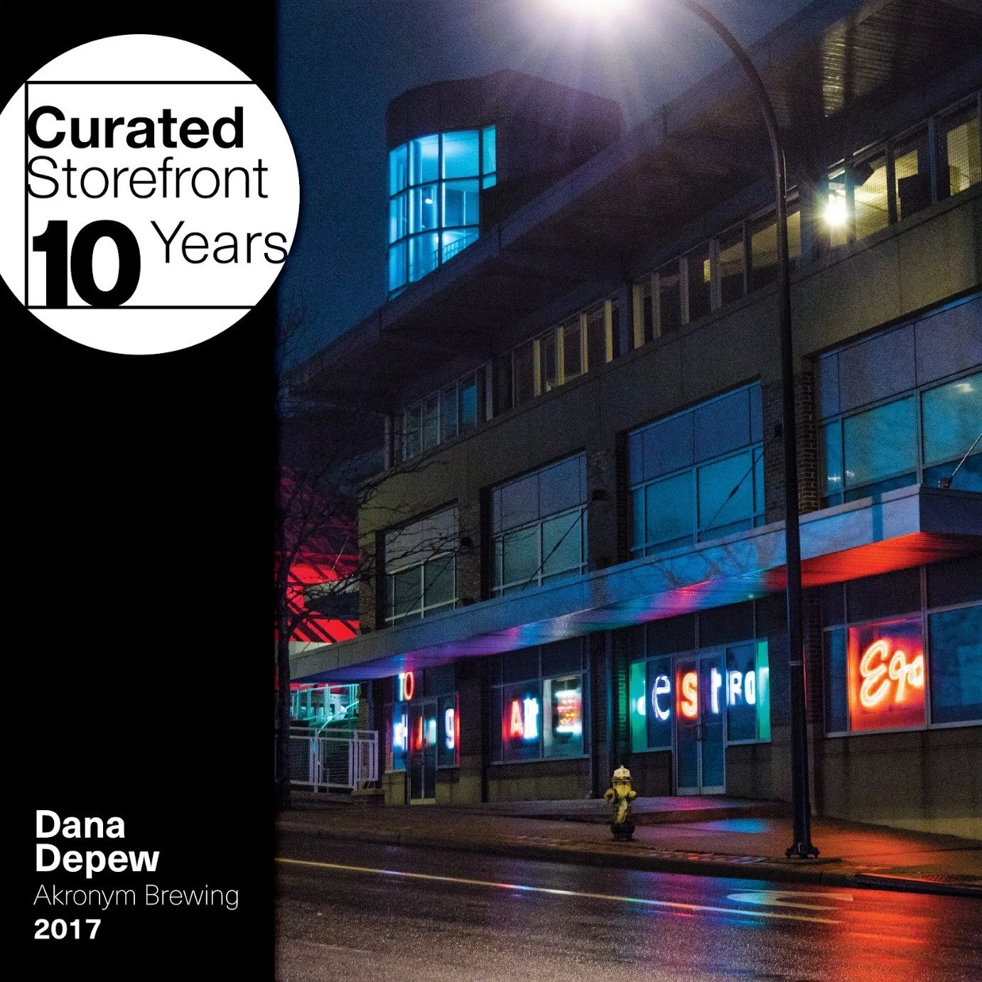 Object to be Destroyed (After Vautier, 1965) by Dana Depew, in what is now the Akronym Brewery, became the second time the building had been activated by Curated Storefront after having sat empty for ten years. The building&rsquo;s history became an 