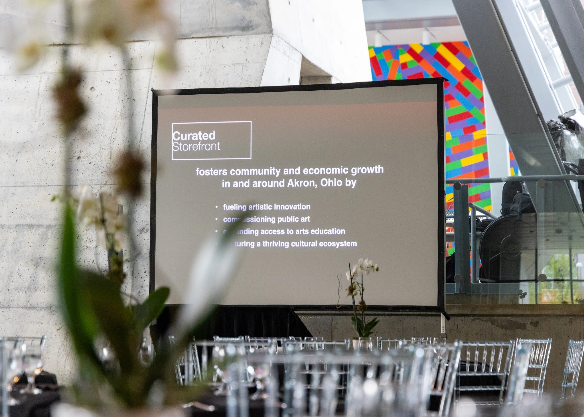 𝘙𝘦𝘷𝘦𝘭𝘳𝘺 𝘧𝘰𝘳 𝘢 𝘊𝘢𝘶𝘴𝘦 &ndash; the energy, the art experiences, the people who believe in public art and the artists who are working to make downtown Akron shine. We'd love to have you join us.

This year's event is 6-10 p.m. on May 2 at