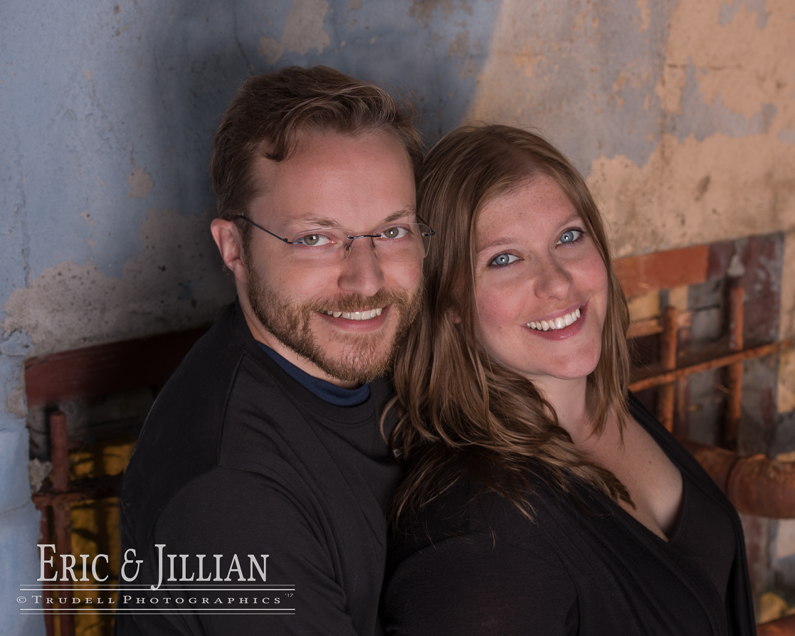 Picture of "Dave"/"Eric" and Jillian. In this shot, he is Eric.