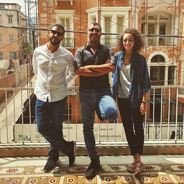 #throwbackthursday to one hot summer in 2019 at the @goodpeoplefilms head office in Beirut #PPM #beattieanddane
