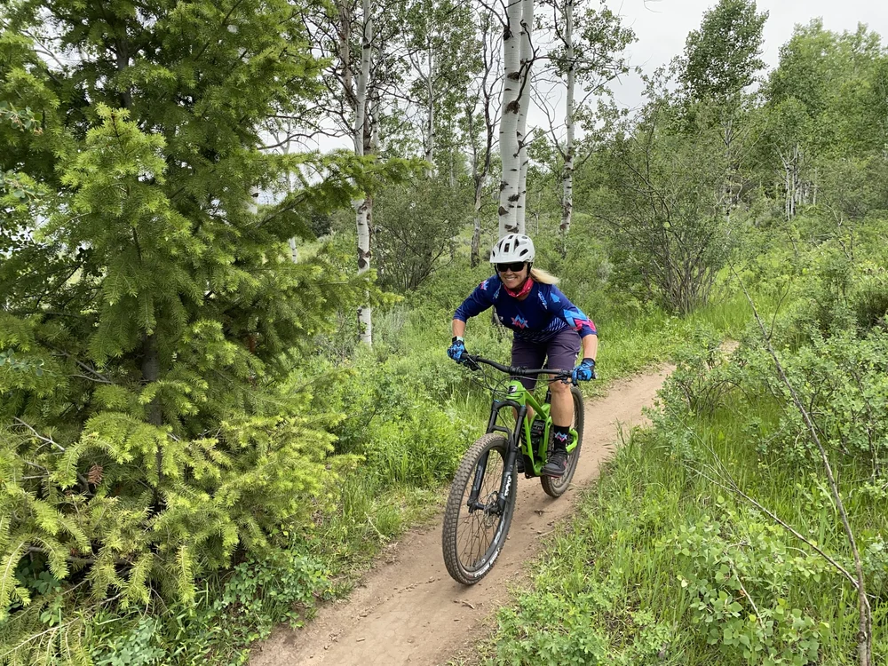 Beginner Mountain Bike Lessons in Park City Utah Women in the Mountains