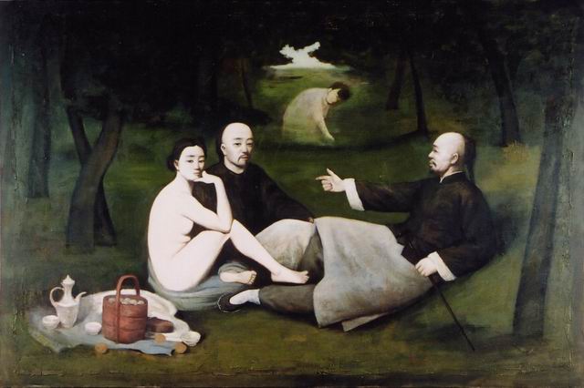 Painting by Yin Xin, source EAST blog