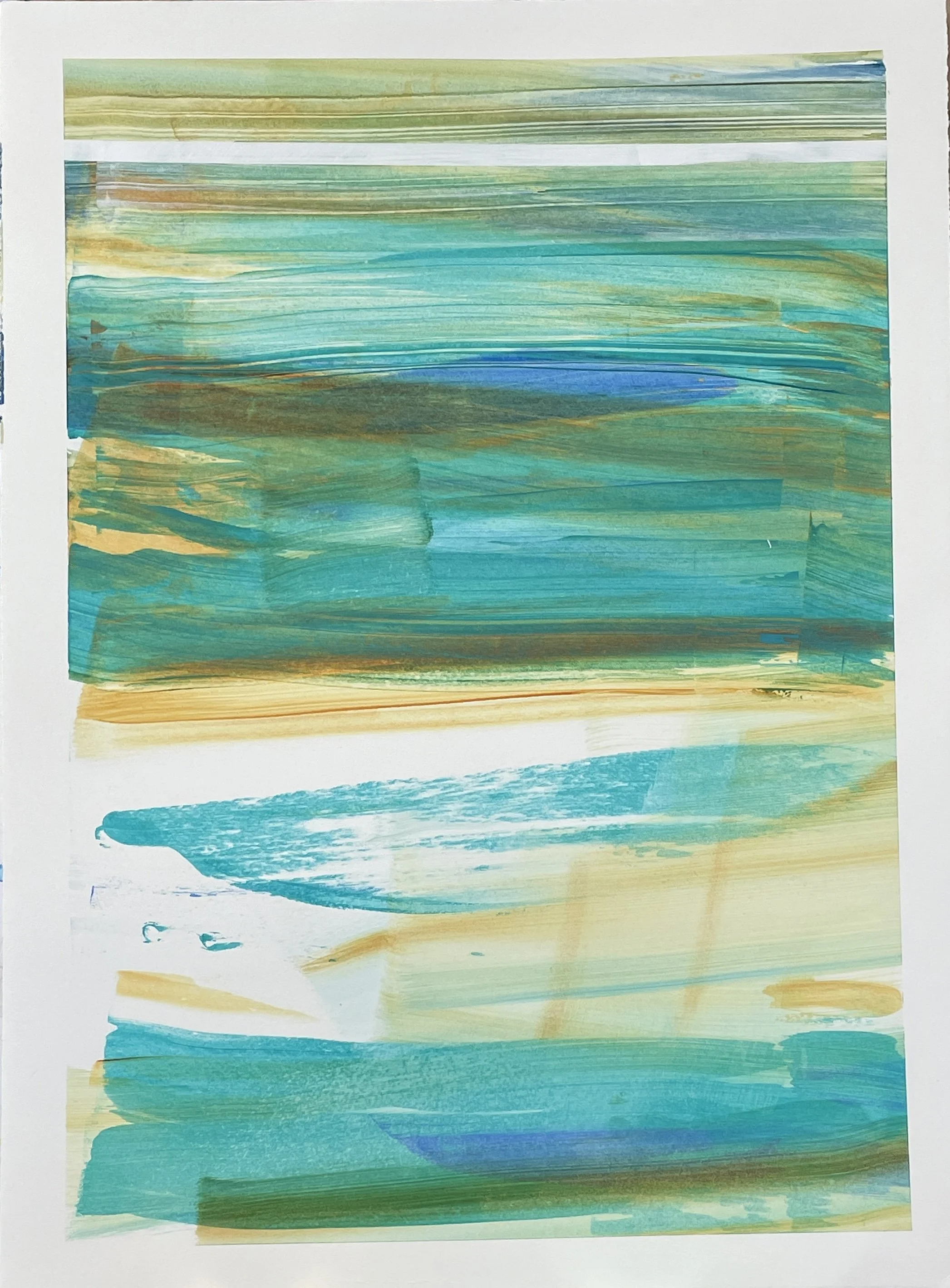 Loose Paper Graft 23, Golden Glow