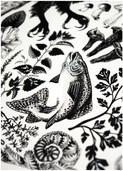 Artwork by Amandine Delaunay