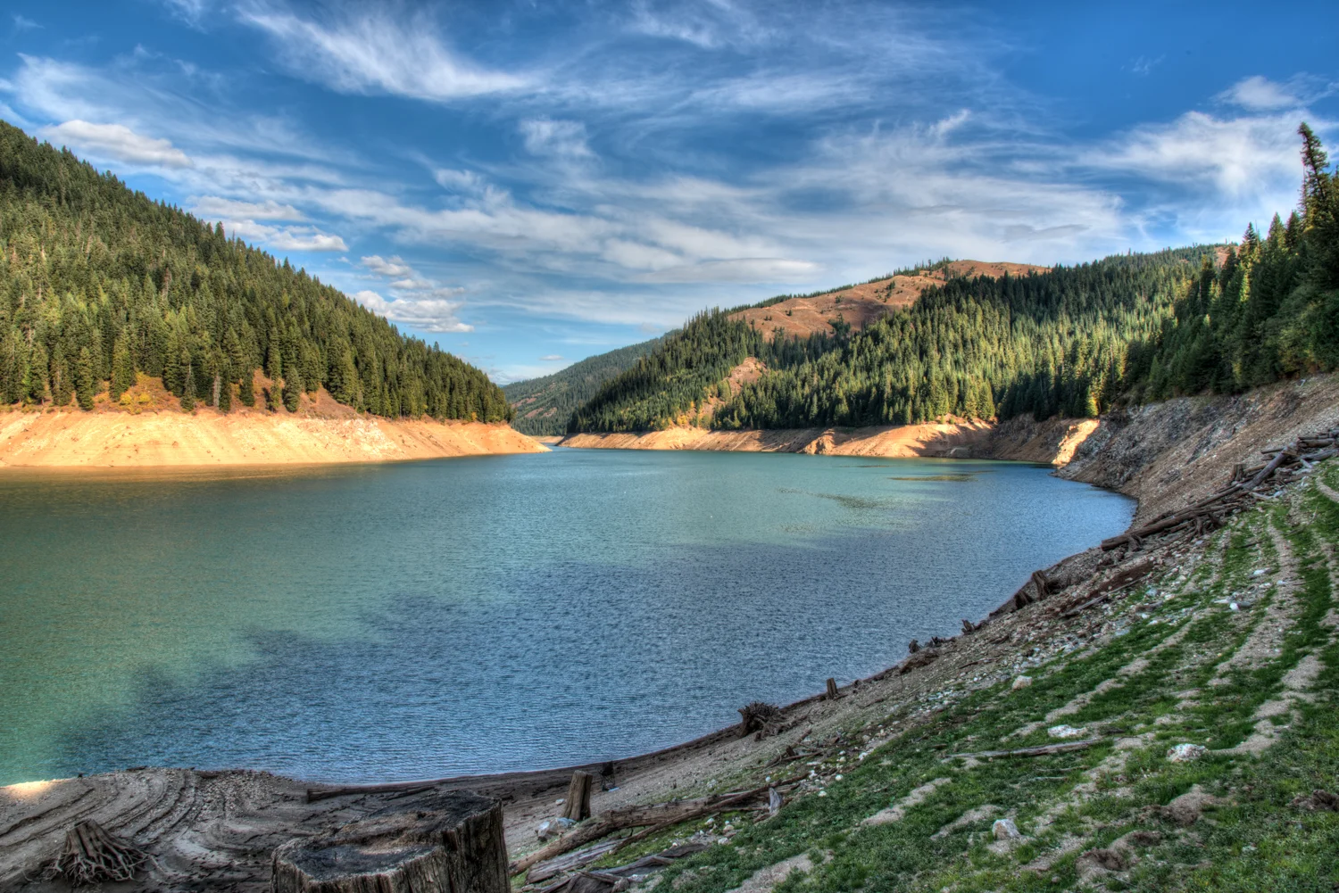 Steep Banks of Dworshak