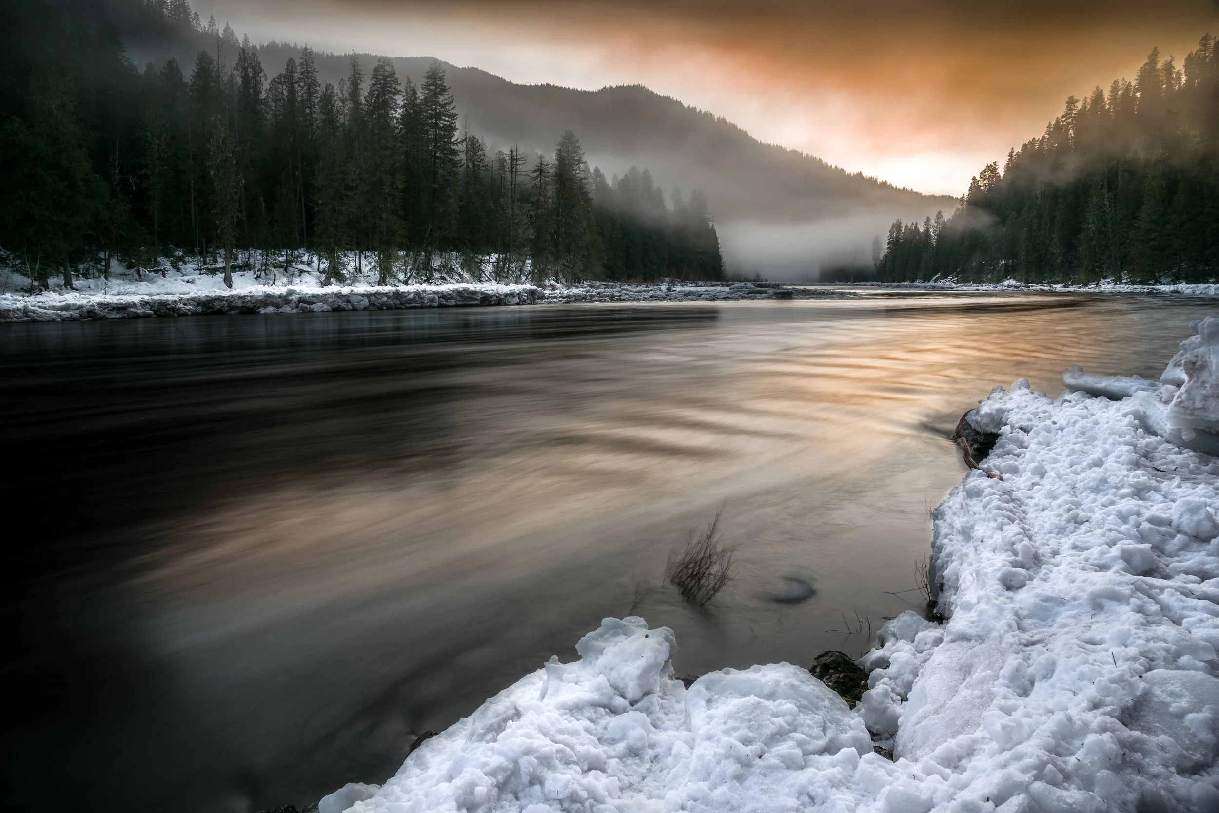 Evening at the Confluence