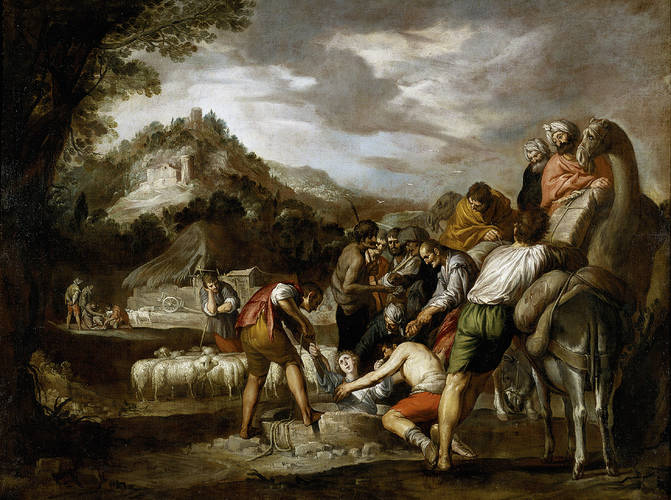 image: Joseph sold by his Brothers (Jose Vendido) , by Antonio del Castillo y Saavedra (1616 - 1668)