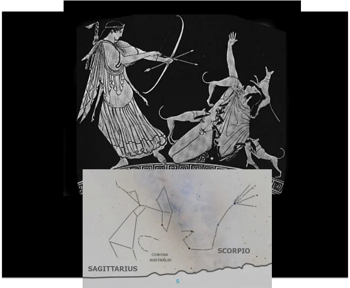 artemis actaeon sagittarius scorpio.jpg