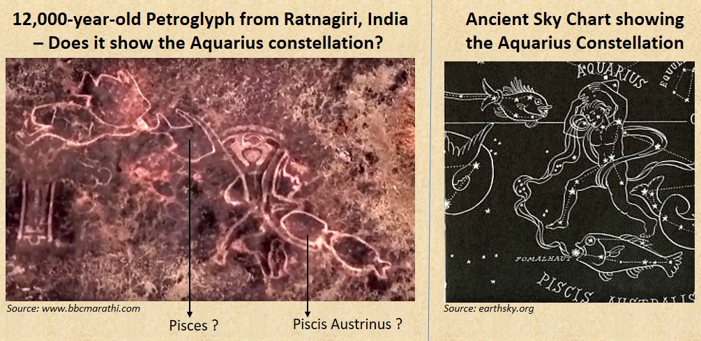 image: article by Bibhu Dev Misra, " 12,000-year-old Petroglyphs in India Depict Sacred Symbols of Global Importance ", published March 28, 2019 on GrahamHancock.com .