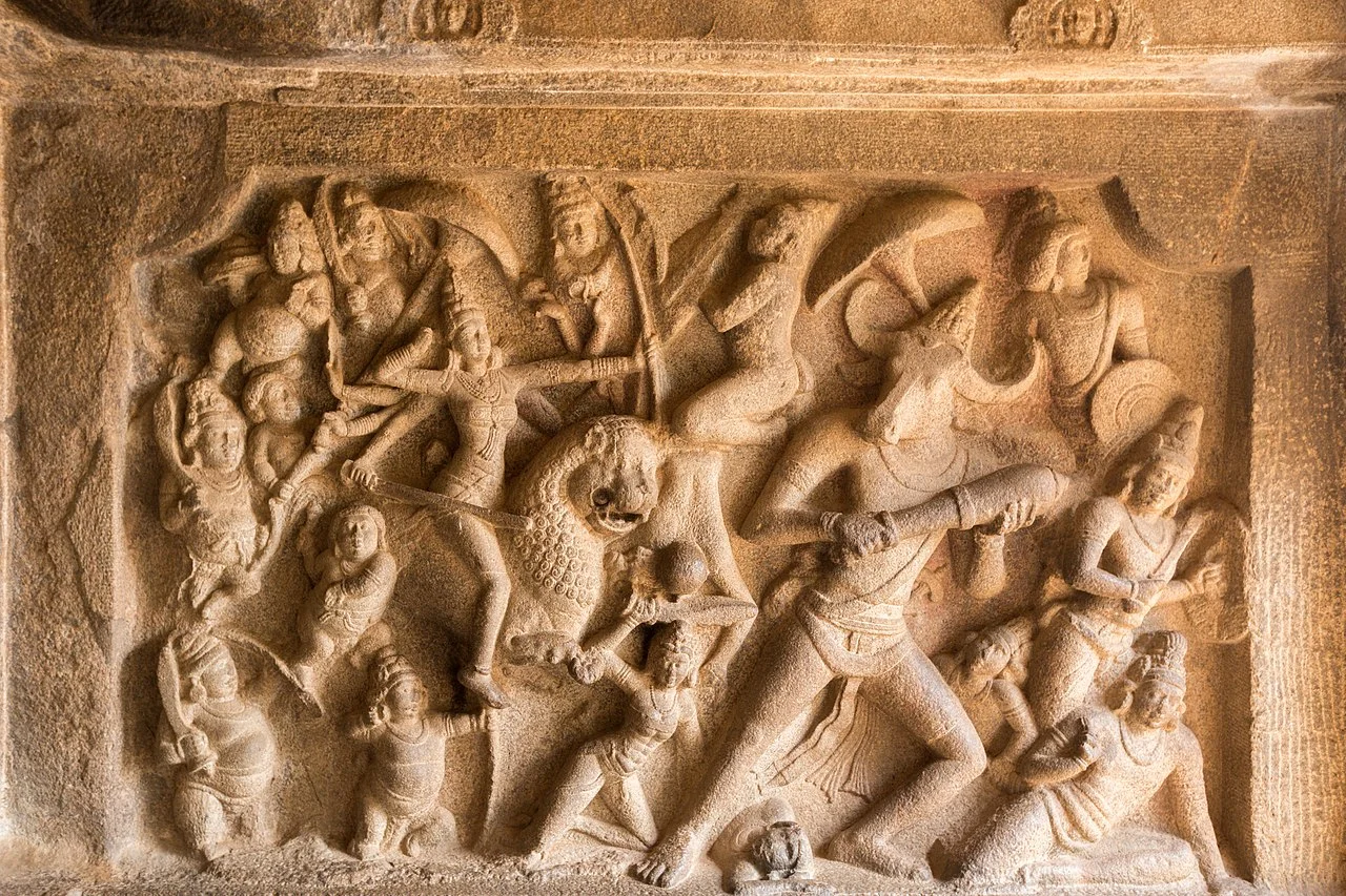 1280px-Mahishamardini_Rock_Cut_Mandapa_-_2.jpg